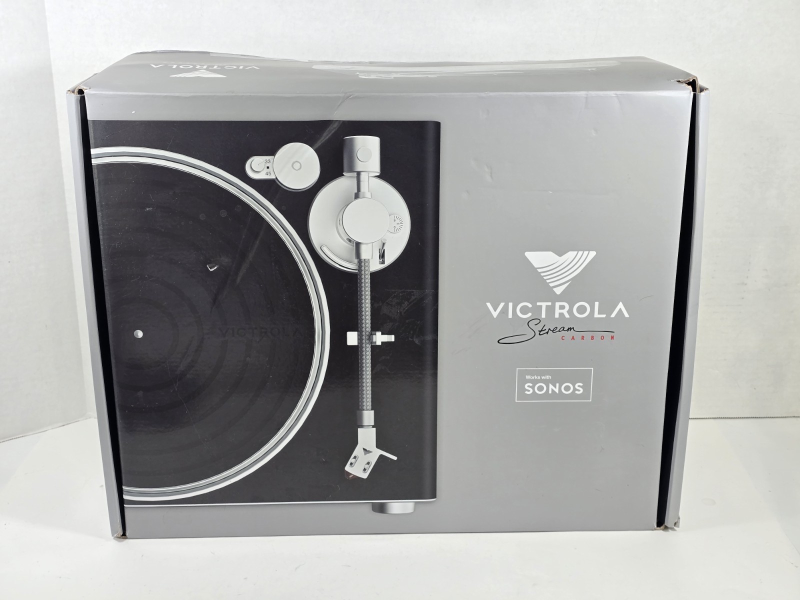 Victrola VPT-3000 Stream Carbon 2 Speed Turntable - Works With SONOS - $470.25