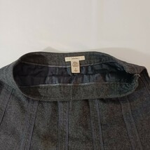 Merona Women's Gray Wool Blend Size Zip A-Line Pull-On Skirt Size 6 Waist 30" image 8