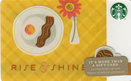 Starbucks 2014 Rise And Shine Collectible Gift Card New No Value - £2.39 GBP