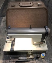 Vtg working rare model Kenmore 76  F6420246 R with original case and accessories - $215.60