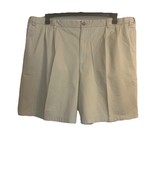 Men&#39;s Beige Covington Expandable Waist Pleated Front Short. Size 50. 100... - $32.38 CAD