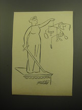 1960 Cartoon by Mischa Richter - Lady Justice - $14.99