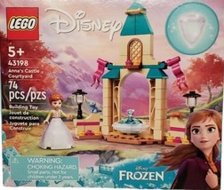LEGO® Disney Frozen Anna&#39;s Castle Courtyard Set 43198 NEW  - £14.00 GBP