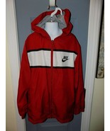 Nike Sportswear Red/Black/White Jacket Size M (10/12) Boy&#39;s EUC - $49.39 CAD