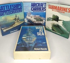 War at Sea 3 Navy Book set SUBMARINES AIRCRAFT CARRIERS BATTLESHIP R.Hum... - £6.99 GBP