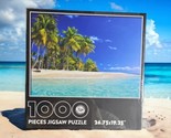Bueatful Beach Scape puzzle 1000 pieces new 26.75 X 19.25 Inch AWESOMENESS  - $19.75