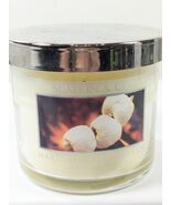 Slatkin &amp; Co Bath &amp; Body Works Marshmallow Fireside Candle jar  disconti... - $29.57 CAD