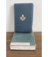 1940 Holy Bible Masonic Edition Rubicon Lodge Kentucky Holman Illustrate... - £42.83 GBP