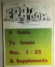 ERB-dom Guide to Issues #1-25 &amp; Supplements   Edgar Rice Burroughs fanzine (VG+) - £11.66 GBP