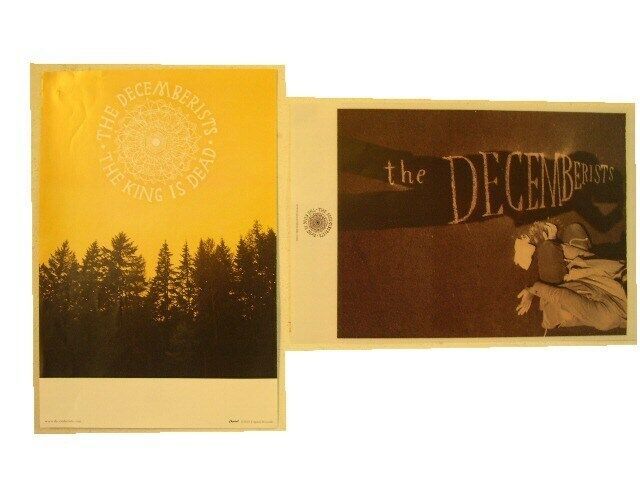 Il Decemberists 2 Laterale Poster Il King È Morti - $45.45