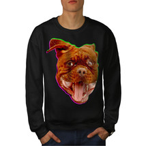 Wellcoda My Bulldog Cute Funny Mens Sweatshirt, Doggy Casual Pullover Jumper - £24.19 GBP+
