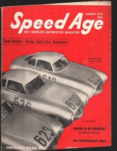 Speed Age 9/1952-Duane Carter-NASCAR Speedway Division-This copy off cut at p... - £23.06 GBP