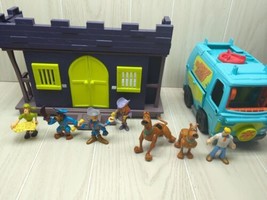 Scooby Doo pirate fort playset +  Imaginext Mystery machine + figures lot - £23.21 GBP