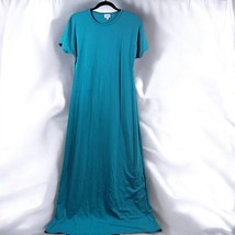 LuLaRoe Dress Womans Extra Small Blue Maxi Maria Simply Comfortable Made... - £14.40 GBP