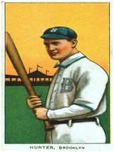 3845.Hunter, Brooklyn Baseball Player Poster from early sport card.Room design - £12.91 GBP+