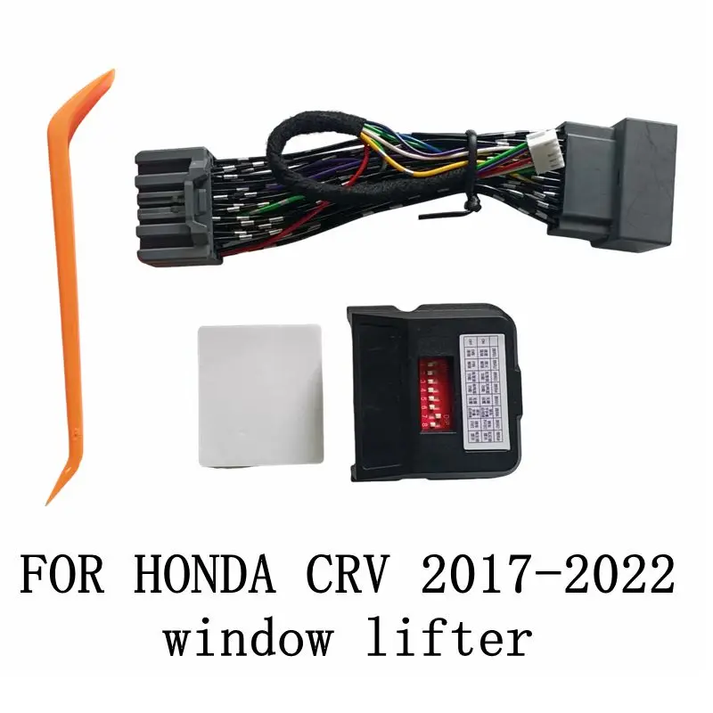 Window lifter one key lock down rearview mirror folding modification for honda crv cr v thumb200