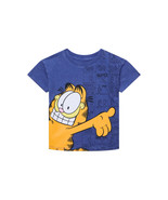 Garfield Toddler Short Sleeve Crewneck Tee, Blue Size 18M - $413.77 MXN