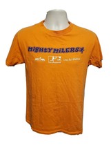 Mighty Milers NYRR New York Road Runners Adult Small Orange TShirt - £11.87 GBP