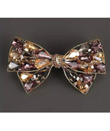 Big bow crystal barrette - €11,95 EUR