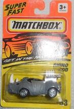 1994 Matchbox Super Fast &quot;Rhino Rod&quot; #53 Mint On Card - £3.19 GBP