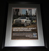 2015 Ford F-150 Truck Framed 11x14 ORIGINAL Advertisement B - $34.64