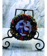 Ship N 24 Hours. Used-Musical 3D Christmas Wreat with Metal Stander. 15 ... - €108,34 EUR