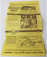 Nature&#39;s Mystery Area Cosmos Brochure 1976 South Dakota Badlands Foldout... - £11.90 GBP