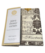 Baroque Shower Curtain 70" x 72" Music Composers &amp; Medallions Stylish Ideas - $15.84