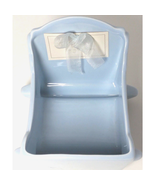 Hallmark Signature Blue Baby Cradle Flower Planter - Adorable! Farmhouse... - $10.52 CAD