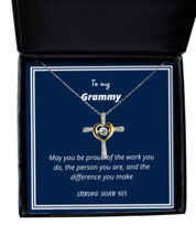 To my Grammy, May you be proud - Cross Dancing Necklace. Model 64039  - £30.81 GBP