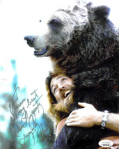 Dan Haggerty signed Grizzly Adams Color 8x10 Photo To Vivian All My Best- JSA #F - £36.15 GBP