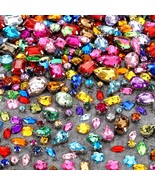320 Pieces Sew On Rhinestone Glass Crystals Acrylic Gems With Hole Silve... - £14.32 GBP