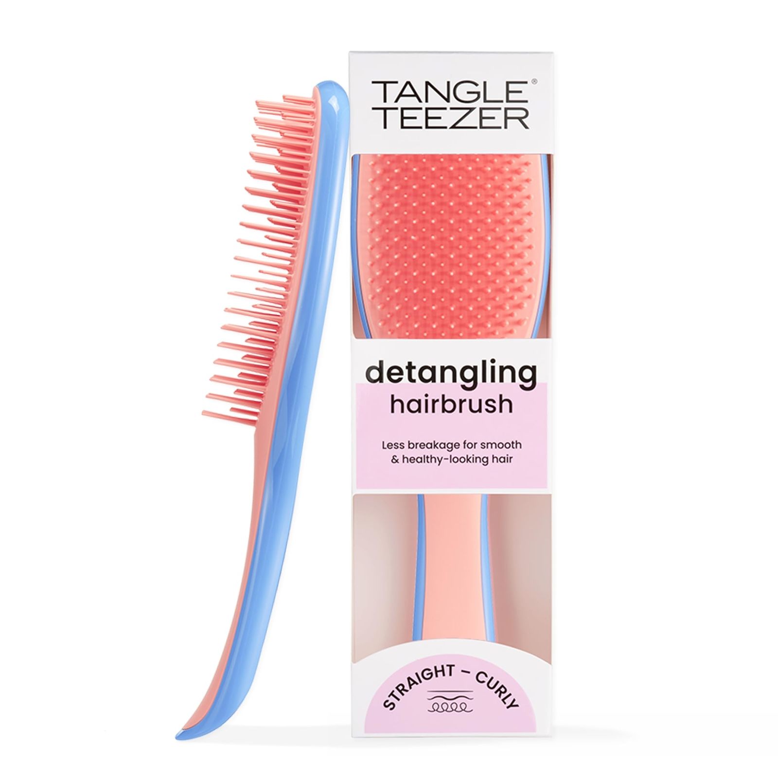 Tangle Teezer Ultimate Detangler Hairbrush for Wet & Dry Hair, Eliminates Knots