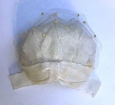 Gorgeous Vintage Ladies United Hatters Union Made Netting Leaves Bow 1940’s - £194.67 GBP