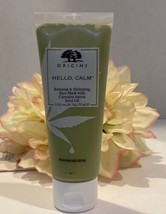 Origins Hello Calm Relaxing + Hydrating Face Mask 2.5oz Authentic Fast/Free Ship - £10.24 GBP