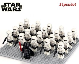 21pcs/set Imperial Hovertank Pilots Darth Vader Star Wars Rogue One Minifigures - £26.14 GBP