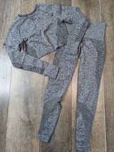 Shein NWT Kids S Gray Two Piece Active Wear Set BS - £10.20 GBP