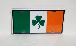 Ireland Shamrock Embossed License Plate - £15.46 GBP