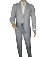 Men&#39;s ENZO 100% Linen Spring Summer Suit Light Weight Breathable E58302-... - €193,83 EUR
