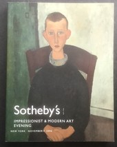 Sotheby&#39;s Catalog Impressionist &amp; Modern Art NY November 7 2006 NO8239 - £15.96 GBP