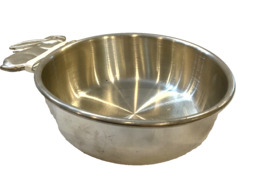 Woodbury Pewter Small Bowl with Bunny Handle 4.25" - $12.34