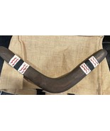 Autentico Australiano Dipinto a Mano Legno Boomerang 50.8cm - $37.06