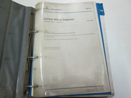 1989 Mercedes E Class Model 124 Electrical Wiring Diagrams Manual Volume 3 - $160.37