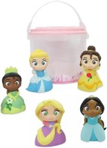 Disney Parks Princess Bath Toy Set NWT Belle Cinderella Tiana Rapunzel J... - £27.09 GBP