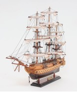 20&quot; Wood Brown 1797 USS Constitution Hand Painted Decorative Boat - $765.82 CAD