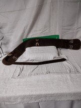 New, Unbranded Leather Soft Padded Girth 34&quot; Cinch - $38.10