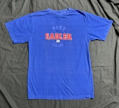 Vintage Y2K Nascar Racing Elliot Sadler 38 Blue T Shirt M&amp;M Sz L - £27.22 GBP
