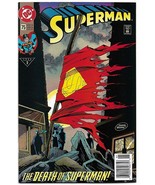 Superman #75 (1993) *DC Comics / Doomsday / 1st Printing / Death Of Supe... - $186.50 MXN