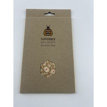 Superbee Wax Wraps Big Daddy Wrap Sustainable Organic Food Safe 1 PK Reu... - £3.79 GBP