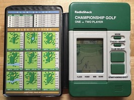 Vintage RadioShack Championship Golf Handheld Game -One Or Two Player - #60-2666 - £8.77 GBP